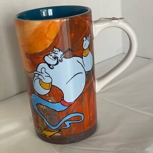 Genie Painting mug with handle Lamp detail